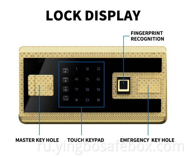 fingerprint safe box